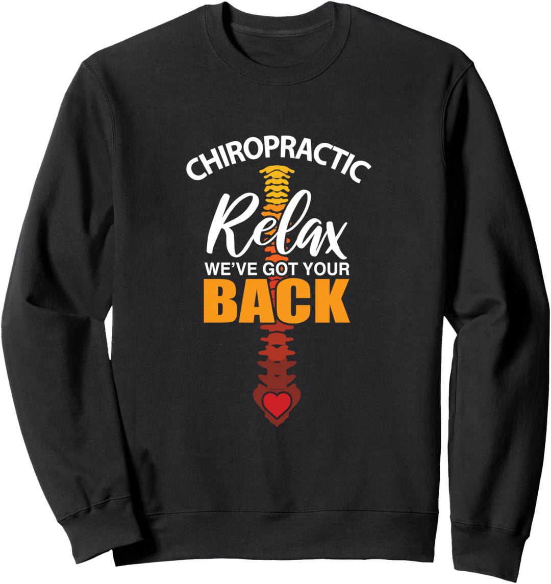 Chiropraktiker Holen Sie sich angepasst Wirbelsäule Arzt Sweatshirt