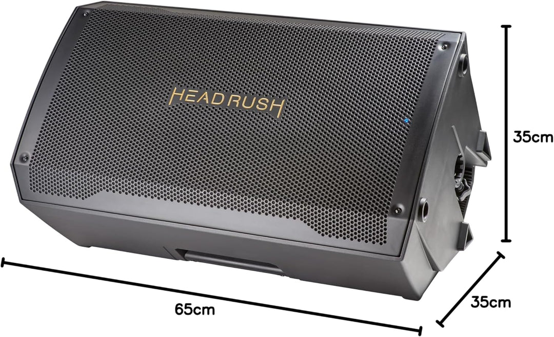 HeadRush FRFR112 MKII 2500W E Gitarre und Bass Verstärker, 12" Fullrange linearer Frequenzgang Bluet