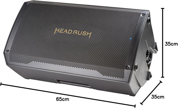 HeadRush FRFR112 MKII 2500W E Gitarre und Bass Verstärker, 12" Fullrange linearer Frequenzgang Bluet