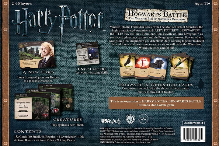 USAopoly DB010-400 Harry Potter Hogwarts Battle Deck Building Spiel, DB010-508 Harry Potter Hogwarts