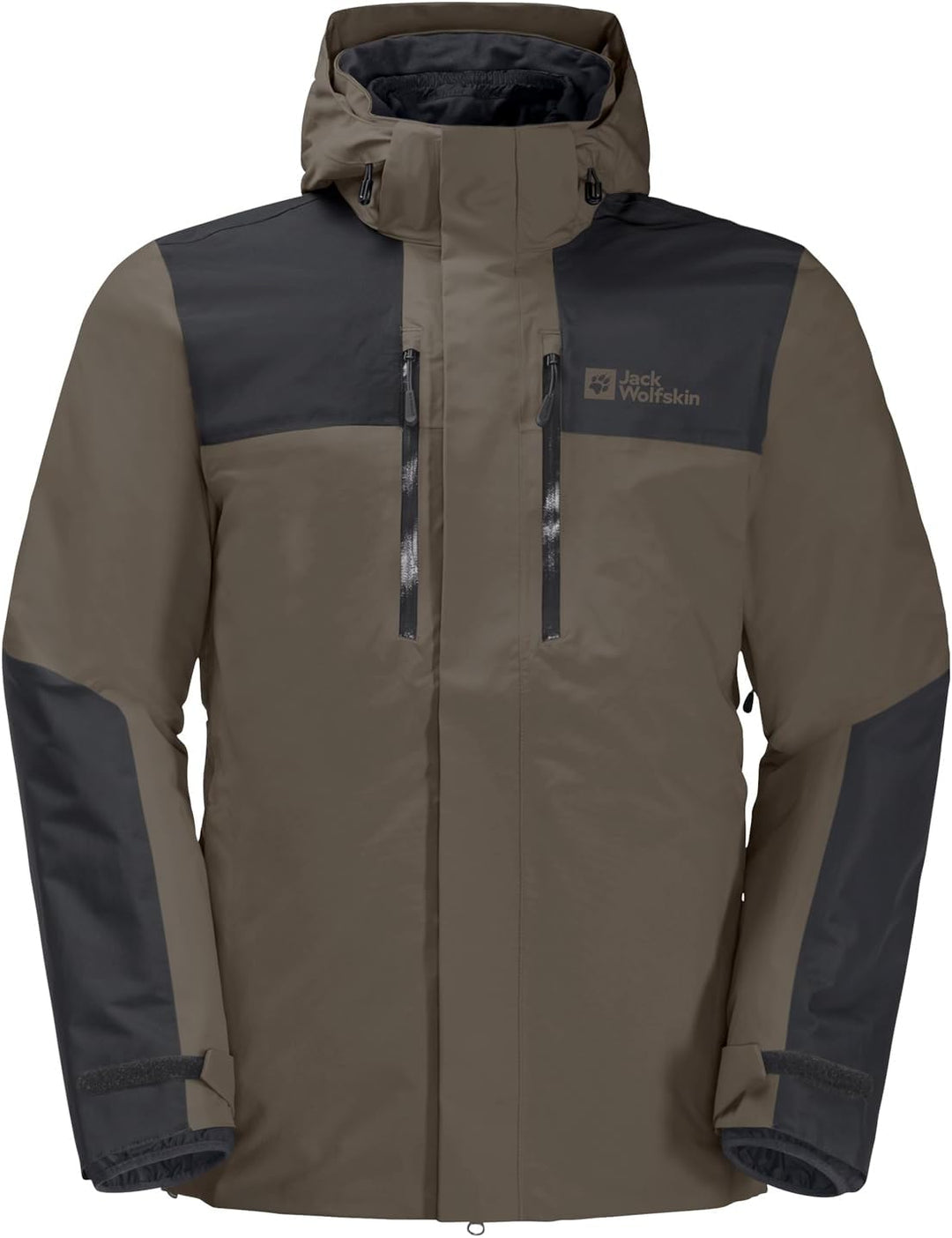 Jack Wolfskin Herren Jasper 3in1 Jkt M Jacket, cold coffee