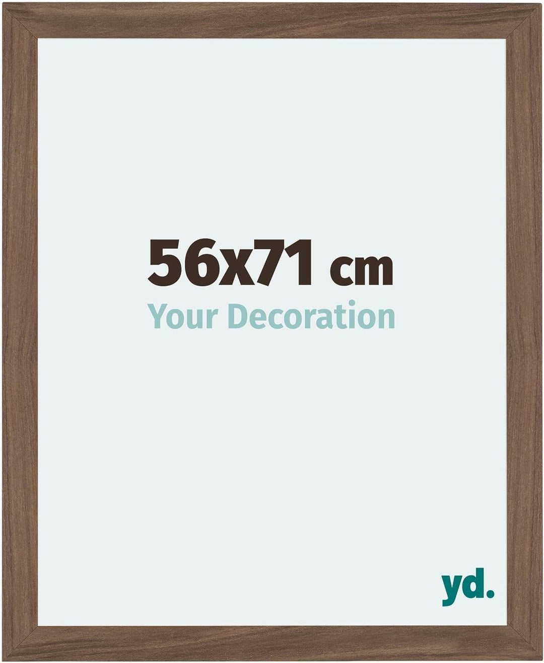 yd. Your Decoration - Bilderrahmen 56x71 cm - Bilderrahmen aus MDF mit Acrylglas - Antireflex - Ausg