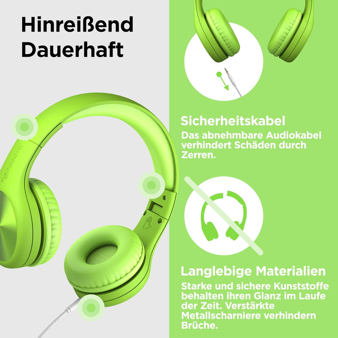 LilGadgets Connect+ Pro-Kopfhörer für Kinder und die Schule – speziell für den Komfort von Kindern e