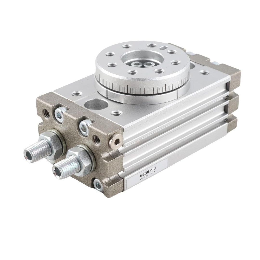 Rotationspneumatikzylinder 180 Grad SMC Typ 15mm Rotationspneumatikzylinder MSQB-10A 0~60 ° C.