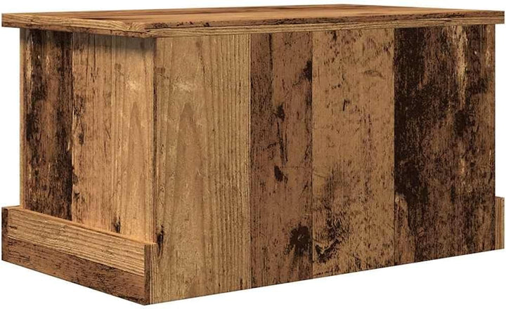 vidaXL Truhe Altholz-Optik 30x50x28 cm Holzwerkstoff, Aufbewahrungsbox, Werkzeugtruhe, Deckenbox, We