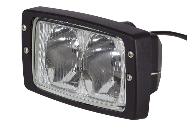 HELLA - Halogen-Arbeitsscheinwerfer - Double-Beam - 24/12V - 2300lm - Einbau/Schraubanschluss - 2-Pu