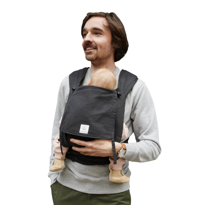 Stokke Limas Babytrage Flex, Black (OCS) - Full Buckle Babytrage - Drei Trageoptionen - Sicher für B