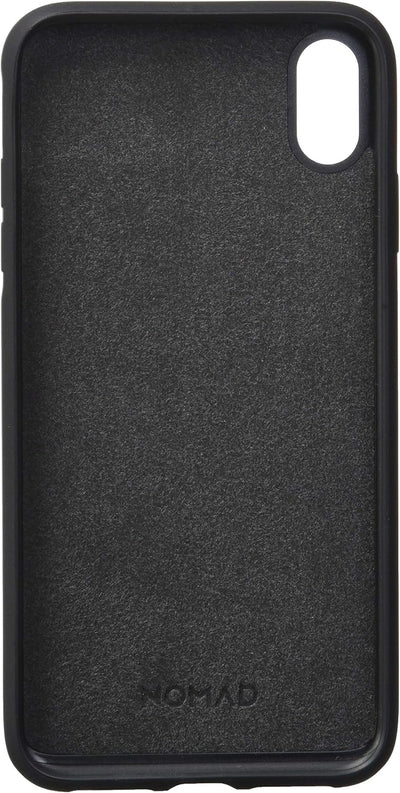 NOMAD NM21T10R00 Rugged Leather Case iPhone XS Max schwarz