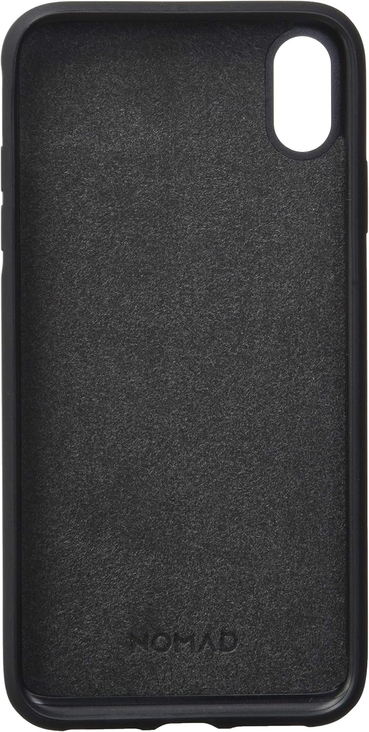 NOMAD NM21T10R00 Rugged Leather Case iPhone XS Max schwarz