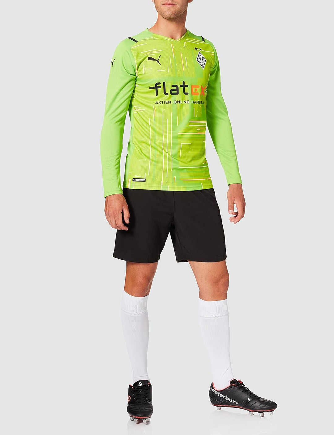 Puma Herren Borussia Dortmund, Saison 2021/22, Torwart Trikot Torwart Trikot, Jasmine Green