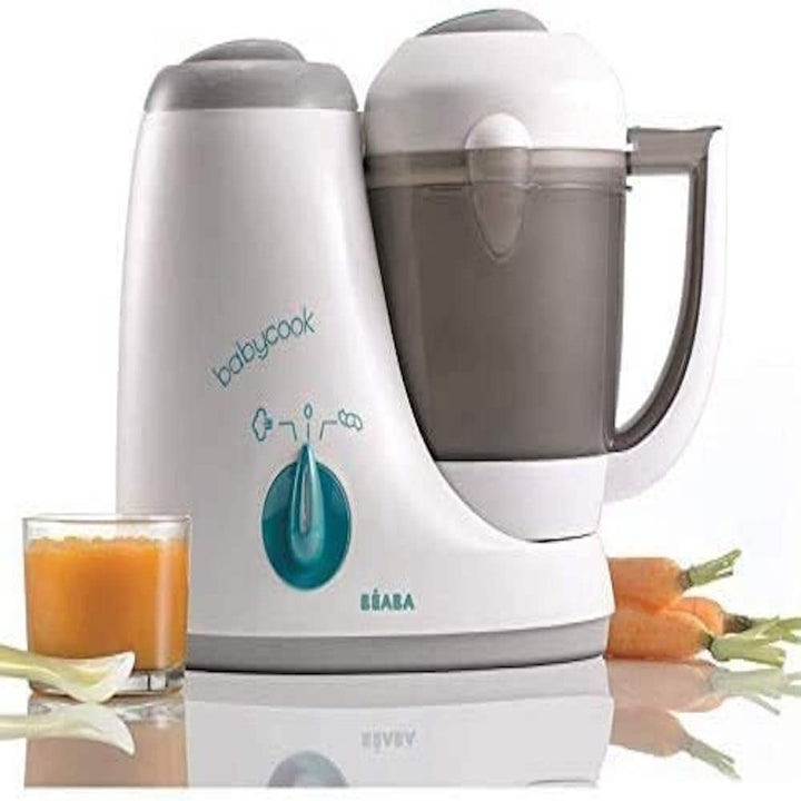 BÉABA - Babycook Original - Babynahrungszubereiter - 4 in 1: Pürieren, Erwärmen, Dampfgaren, Auftaue