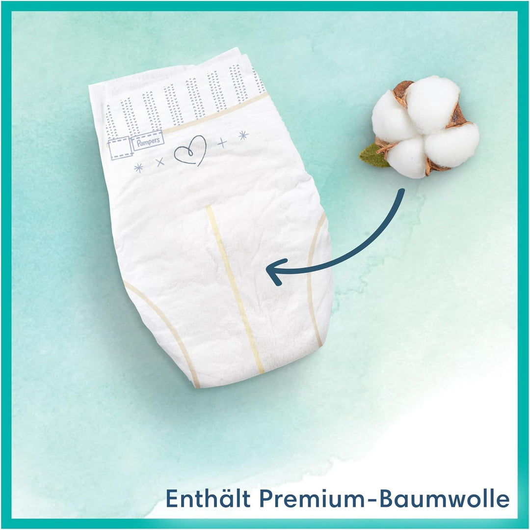 Pampers Baby Windeln Grösse 3 (6-10 kg) Harmonie, 180 Stück, Alte Version Grösse 3 (180 Stück) ALT,