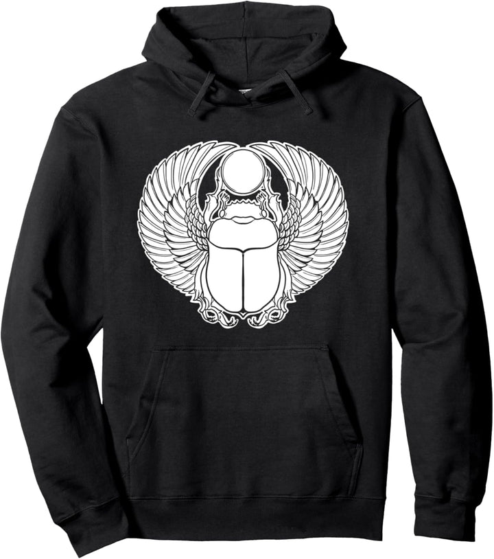 Egyptian scarab beetle Pullover Hoodie