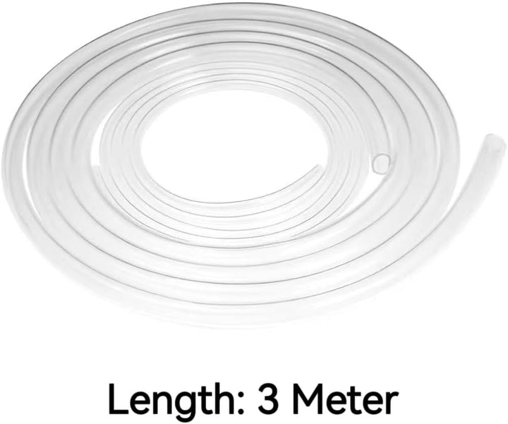 Klarer PVC-Vinylschlauch, 16 x 20 mm, 3 m - Flexibler, Leichter Kunststoffschlauch
