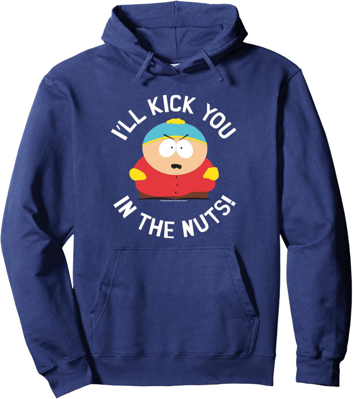 South Park Cartman Kick You in the Nuts Pullover Hoodie