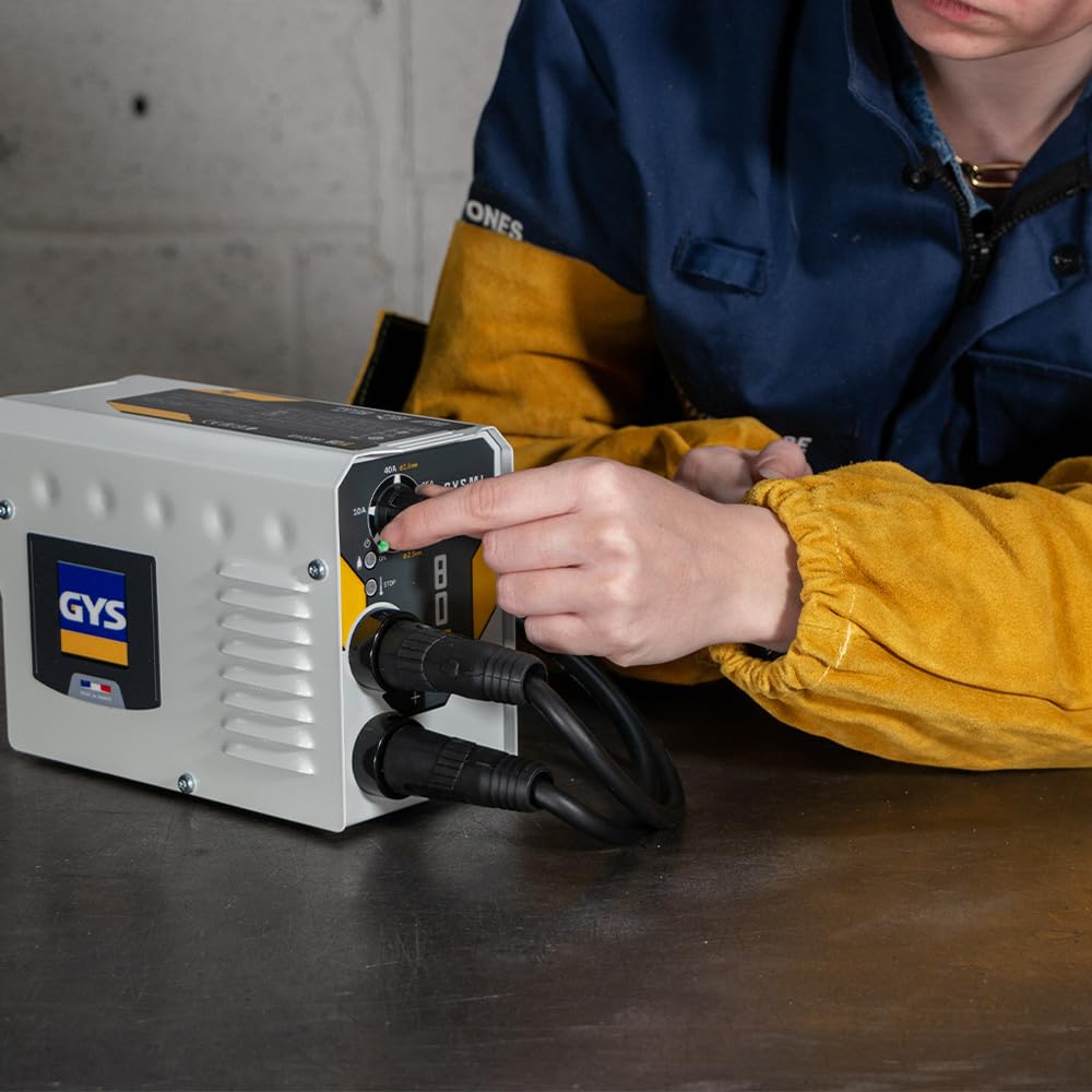 GYS Inverter-Schweissgerät GYSMI-80P - Lichtbogen-Schweissmaschinen für Gleich- und Wechselstrom (2,