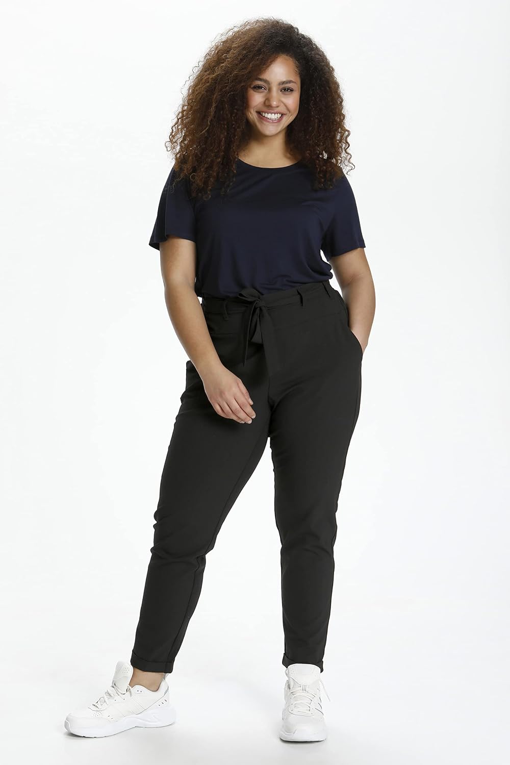 KAFFE CURVE Damen Hose Casual Anzughose Grosse Grössen Damen Hose Casual Anzughose Grosse Grössen 44