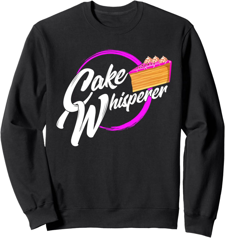 Kuchenflüsterer lustige Bäcker niedlich Backen Kuchen Gesche Sweatshirt