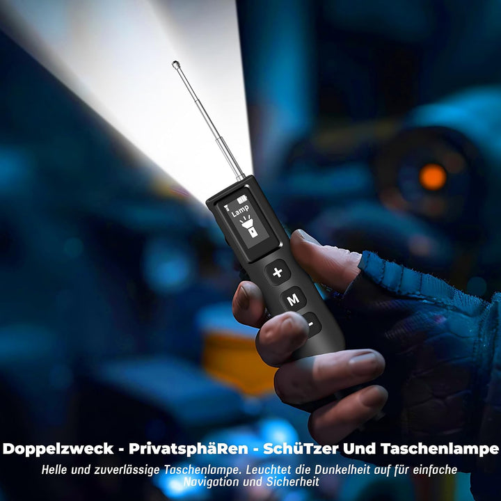 Wanzen Detektor Versteckte Kamera, 6-in-1 Hidden Camera Detector | Anti Aufnahme Detektoren GPS Trac