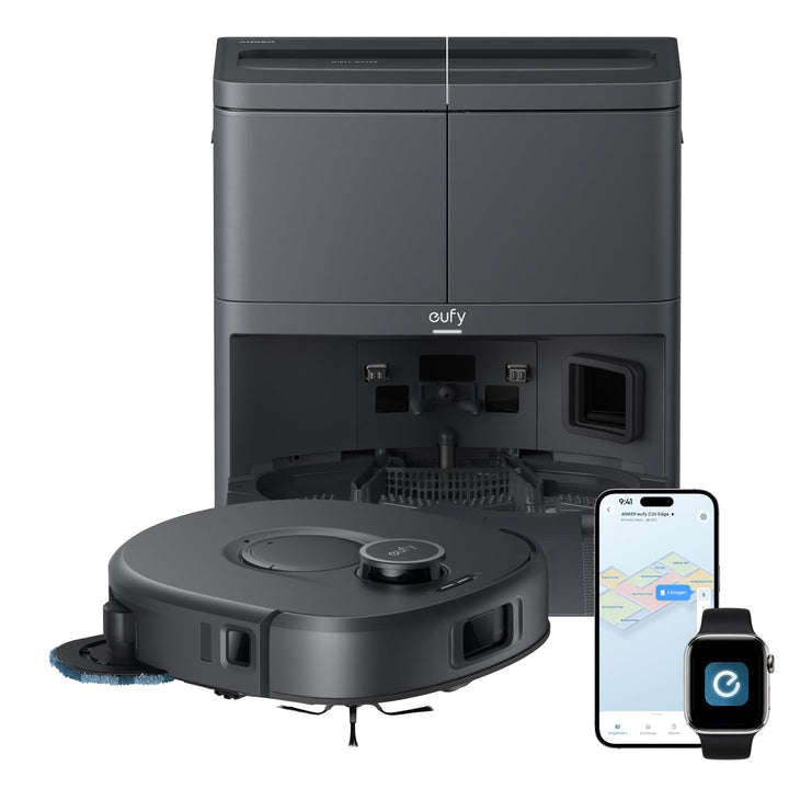 anker eufy C30 Edge Saugroboter mit Wischfunktion,35.000Pa, Kantenwischen