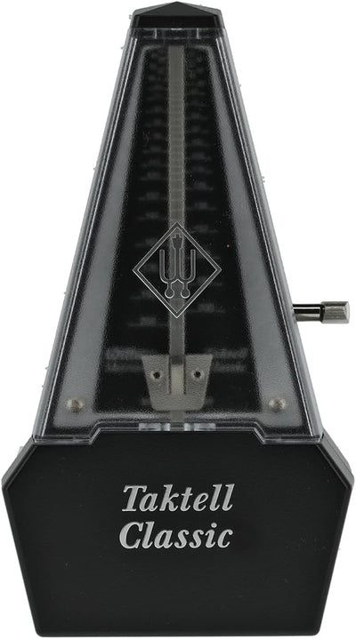 Wittner Metronom 829161 Kunststoffgehäuse ohne Glocke Taktell Classic silberfarben, silberfarben