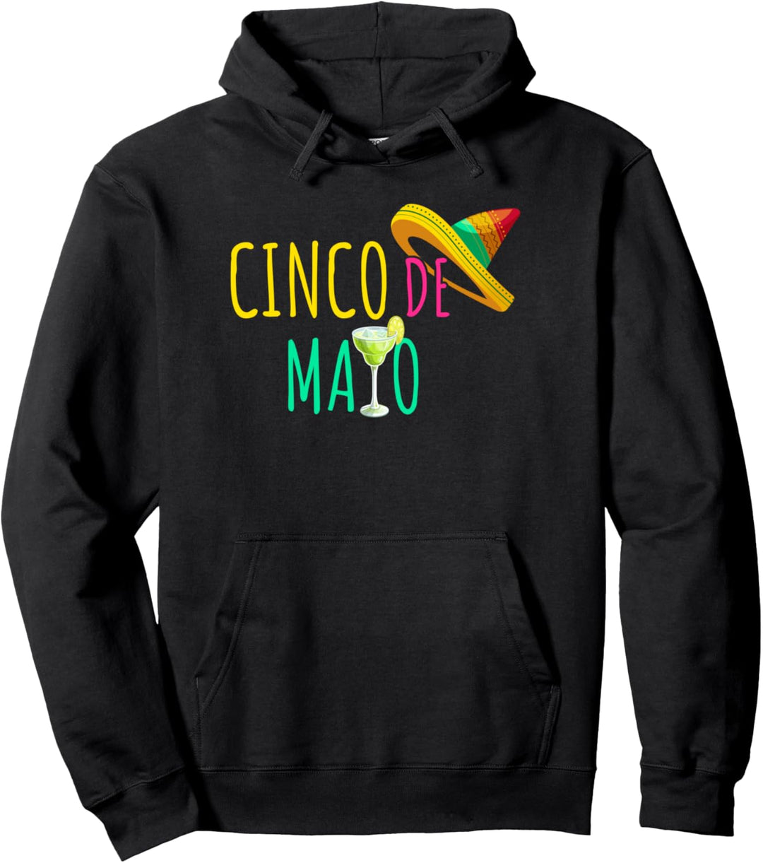 Cinco de Mayo Deko Outfit mit Mexiko Sombrero Hut - Party Pullover Hoodie