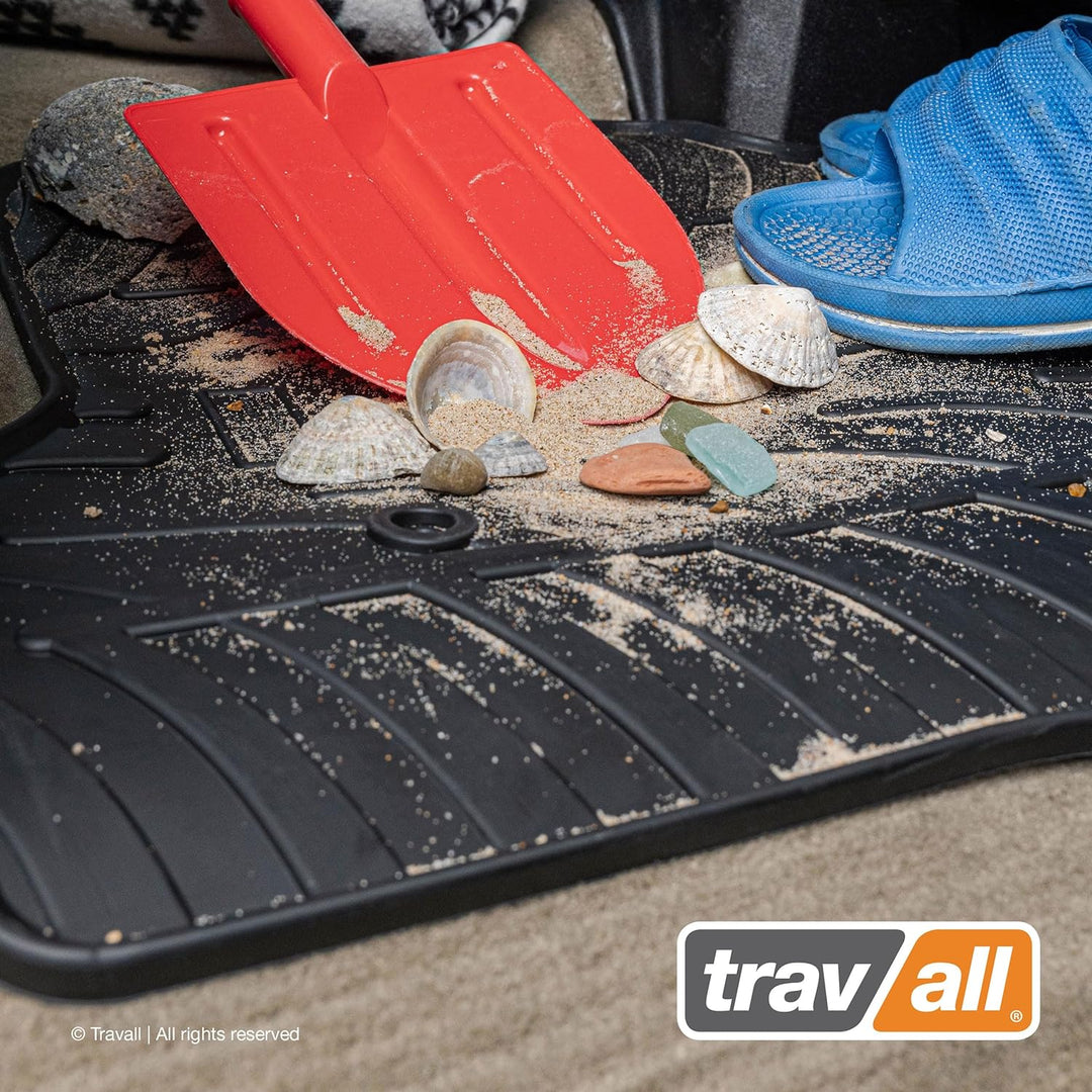 Travall Mats Gummifussmatten Kompatibel Mit FIAT Doblo Van (Ab 2010) Opel Combo (2011-2017) TRM1064