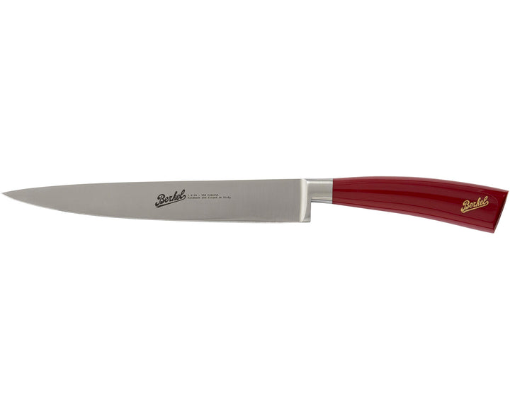 Van Berkel - Filetiermesser - Elegance Serie | Klingenlänge: 21 cm | Griff: Rot|*Blisterverpackung*