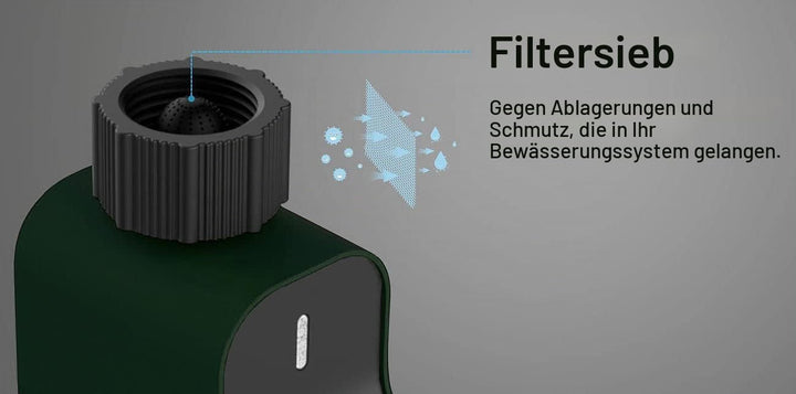 Royal Gardineer Bewässerungsventil: Zigbee-Bewässerungscomputer mit Ventil zur App-&amp; Sprach-Steuerun
