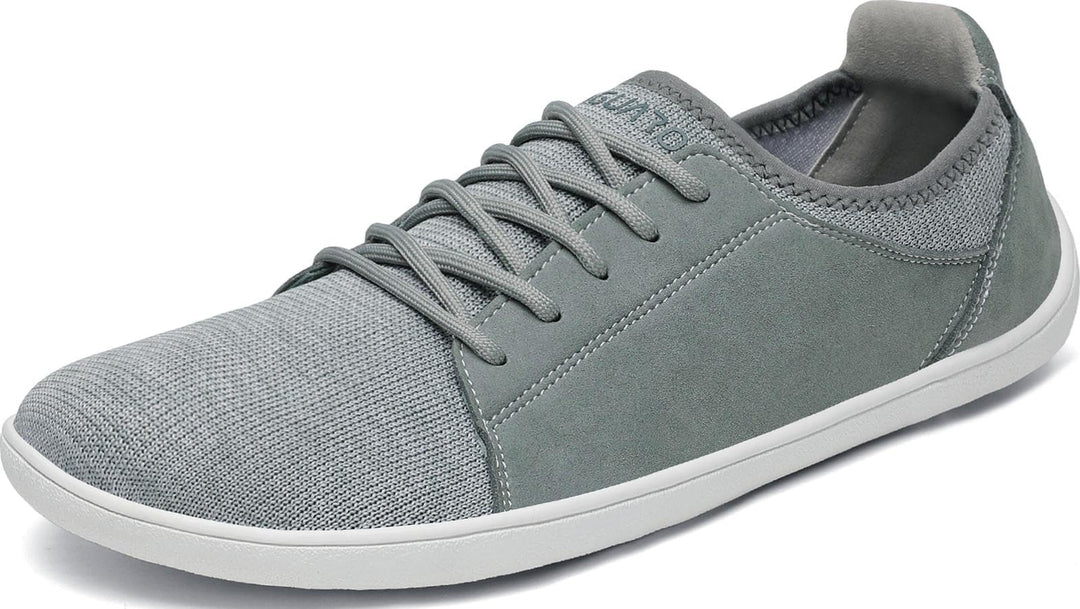 SAGUARO Unisex Barfussschuhe Free Walker Luck III-Knit Breiter Zehenbox Outdoor Walkingschuhe,Gr.36-