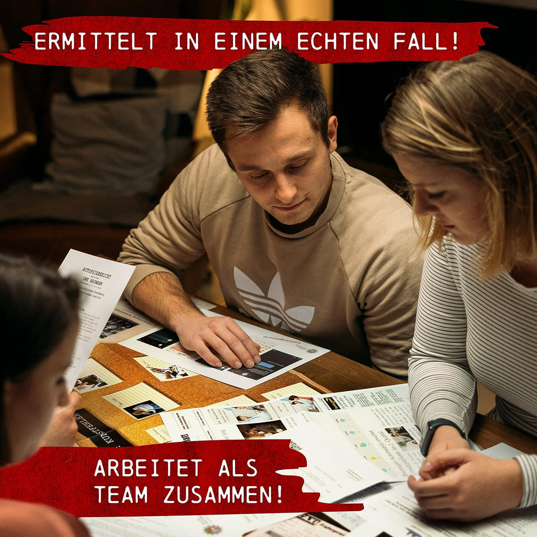 Krimispiel: Tatort Tonstudio I Cold Case Fallakte I Krimispiele für Erwachsene für 1-6 Personen I Mo