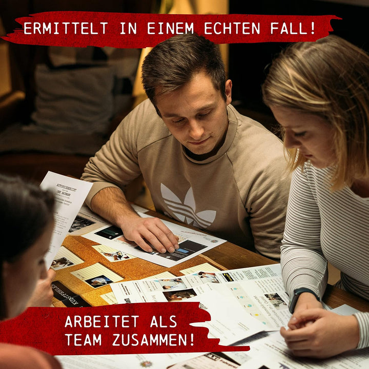 Krimispiel: Tatort Tonstudio I Cold Case Fallakte I Krimispiele für Erwachsene für 1-6 Personen I Mo