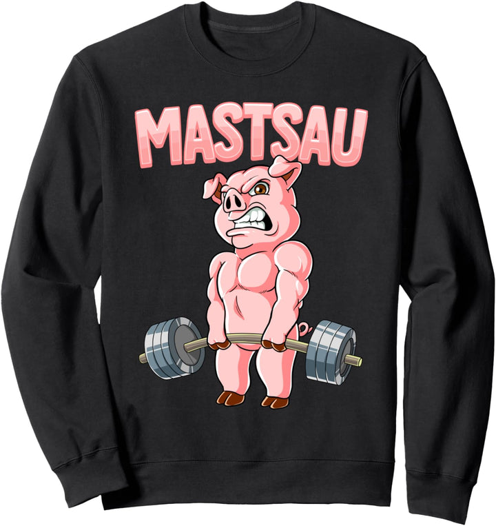 Mastsau Bodybuilding Fitness Gym Sweatshirt