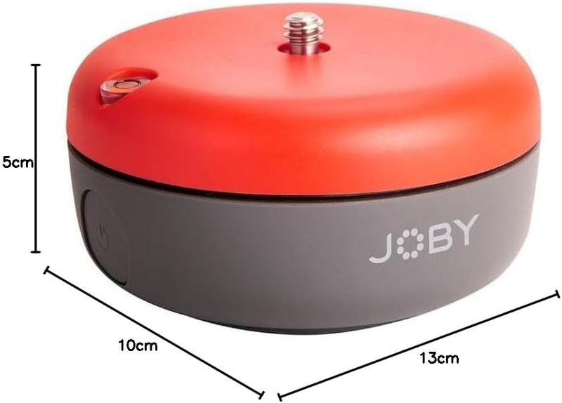 JOBY Spin Elektronischer Bluetooth-Stativkopf, Motion Control, Motorisierter Smartphone Gimbal, Pano