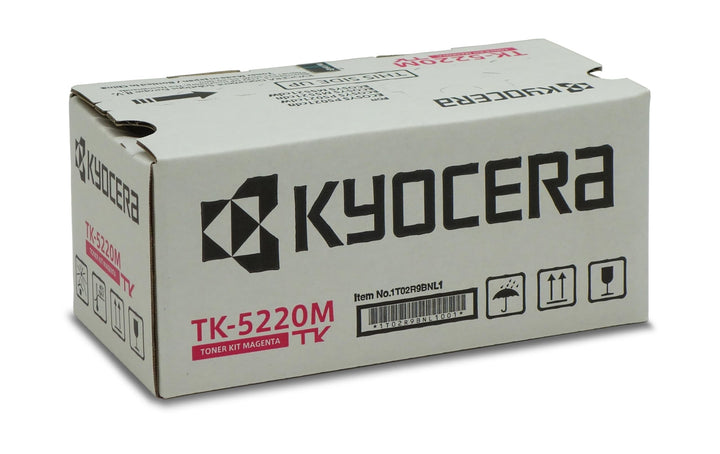 Kyocera TK-5220M Original Toner-Kartusche Magenta 1T02R9BNL1. Für ECOSYS M5521cdn, ECOSYS M5521cdw,