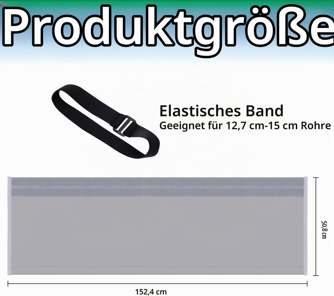 150X50CM Schlauchabdeckung für tragbare Klimaanlagen - AC-Schlauchabdeckung- waschbare Klimaanlagen-