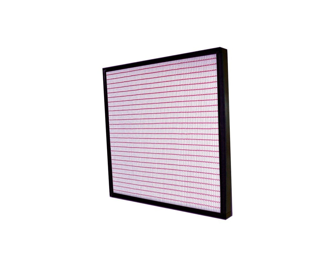 1 x Panelfilter in Kunststoffrahmen, Filterklasse F7, Abmessung 287 x 287, 48 mm