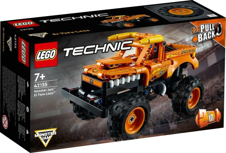 Lego Technic 3er Set: 42134 Monster Jam Megalodon, 42135 Monster Jam EL Toro Loco & 30433 Radlager