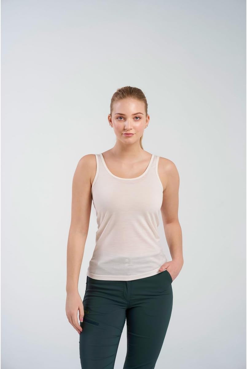 Devold Damen Tanktops L Weiss, L Weiß