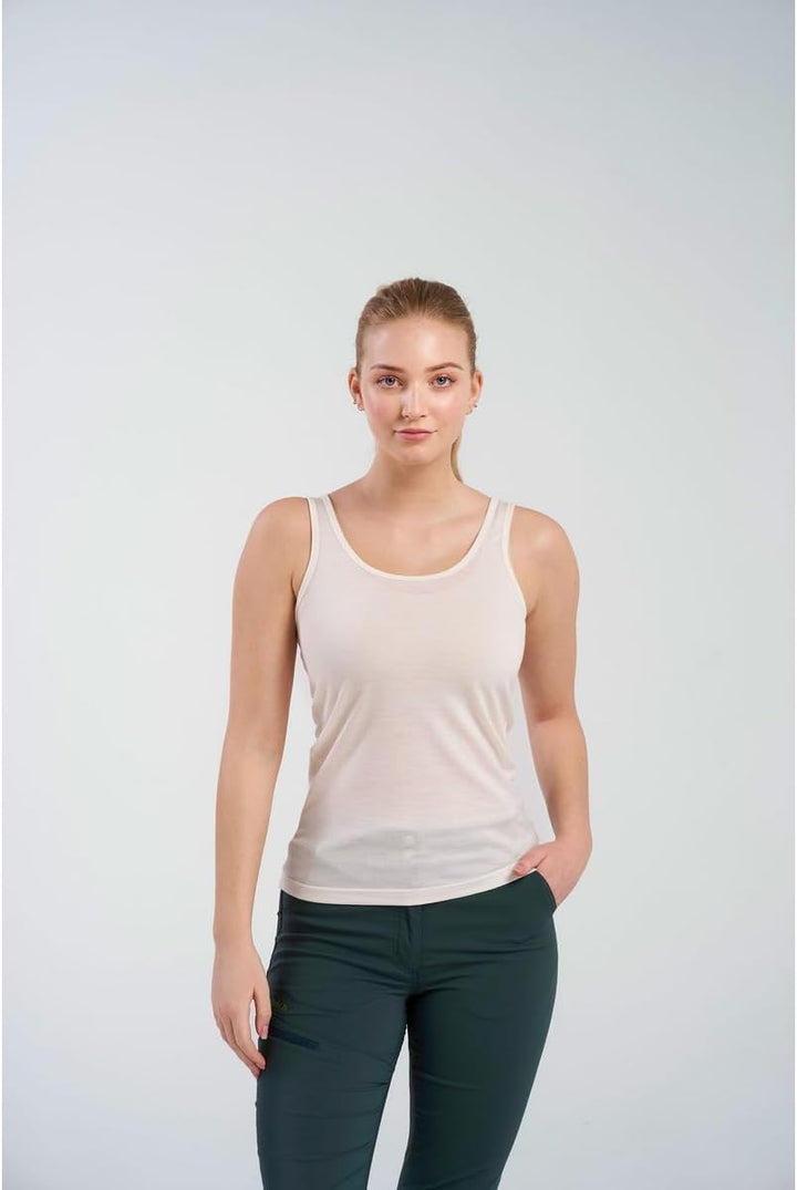 Devold Damen Tanktops L Weiss, L Weiß