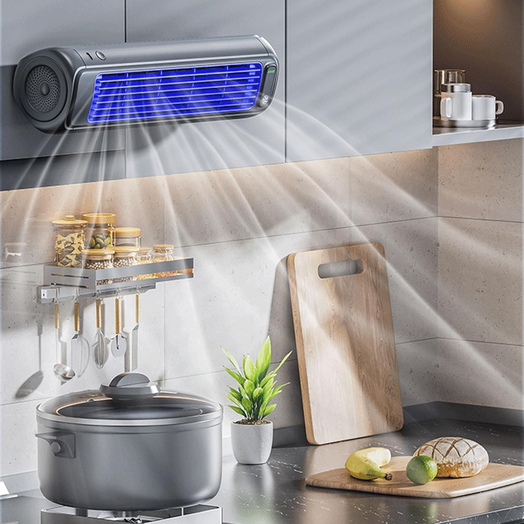 Outfany Cooling Ace,Tragbare Klimaanlage Tischventilator Leise USB Wiederaufladbare Mini Mobile Klim