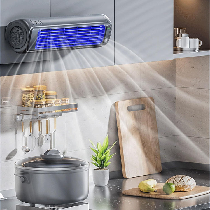 Outfany Cooling Ace,Tragbare Klimaanlage Tischventilator Leise USB Wiederaufladbare Mini Mobile Klim