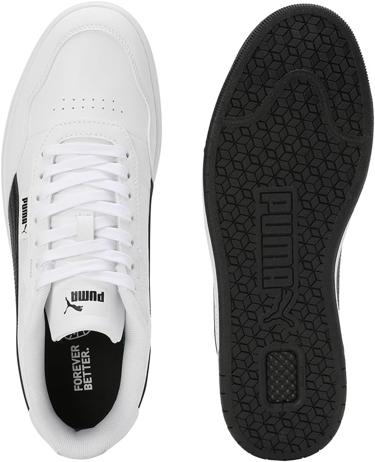 PUMA Unisex Court Ultra LiteSneaker 44.5 EU Puma Schwarz Weiss, 44.5 EU Puma Schwarz Weiß