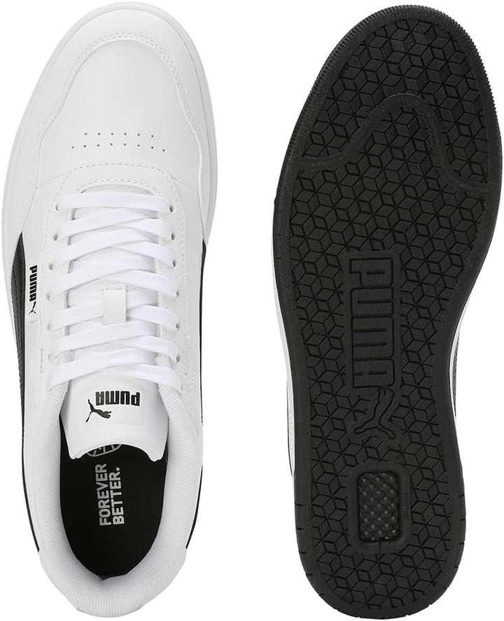 PUMA Unisex Court Ultra LiteSneaker 44.5 EU Puma Schwarz Weiss, 44.5 EU Puma Schwarz Weiß