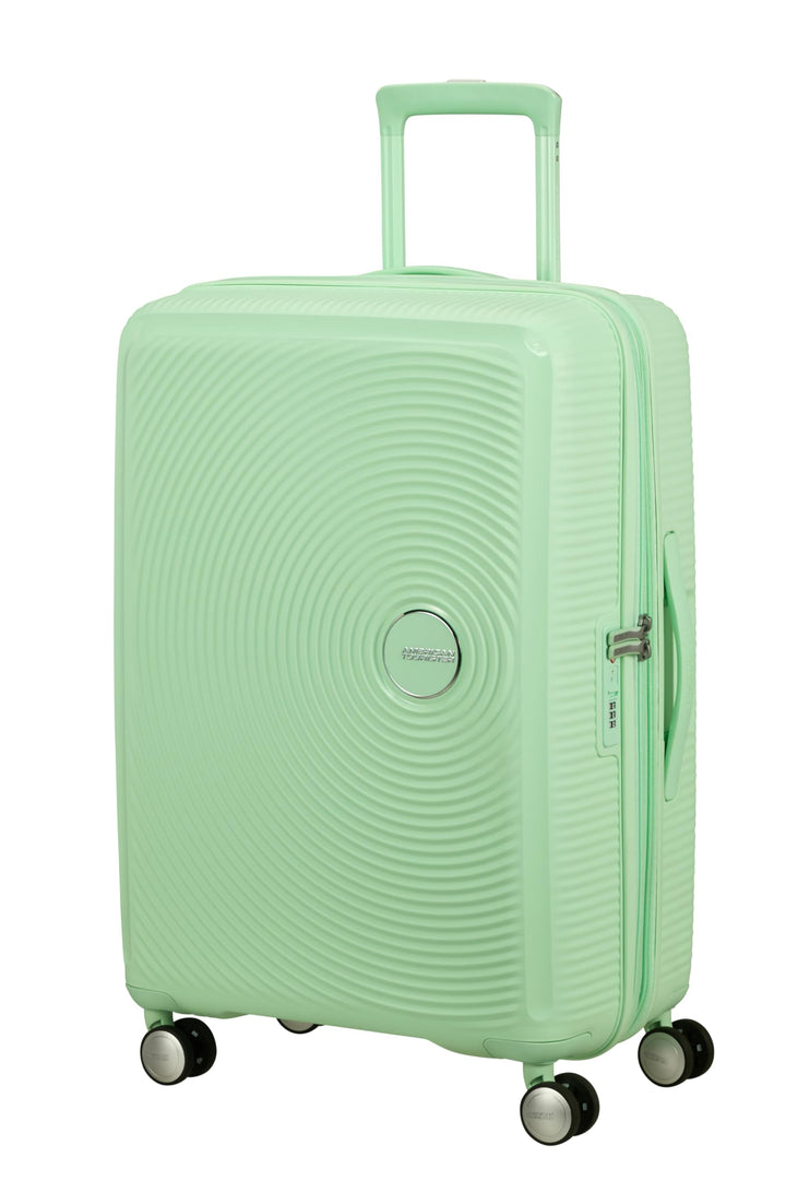 American Tourister Soundbox - Hartschalen-Koffer Mittelgross, 67 cm - Trolley mit 4 Rollen, TSA-Schl