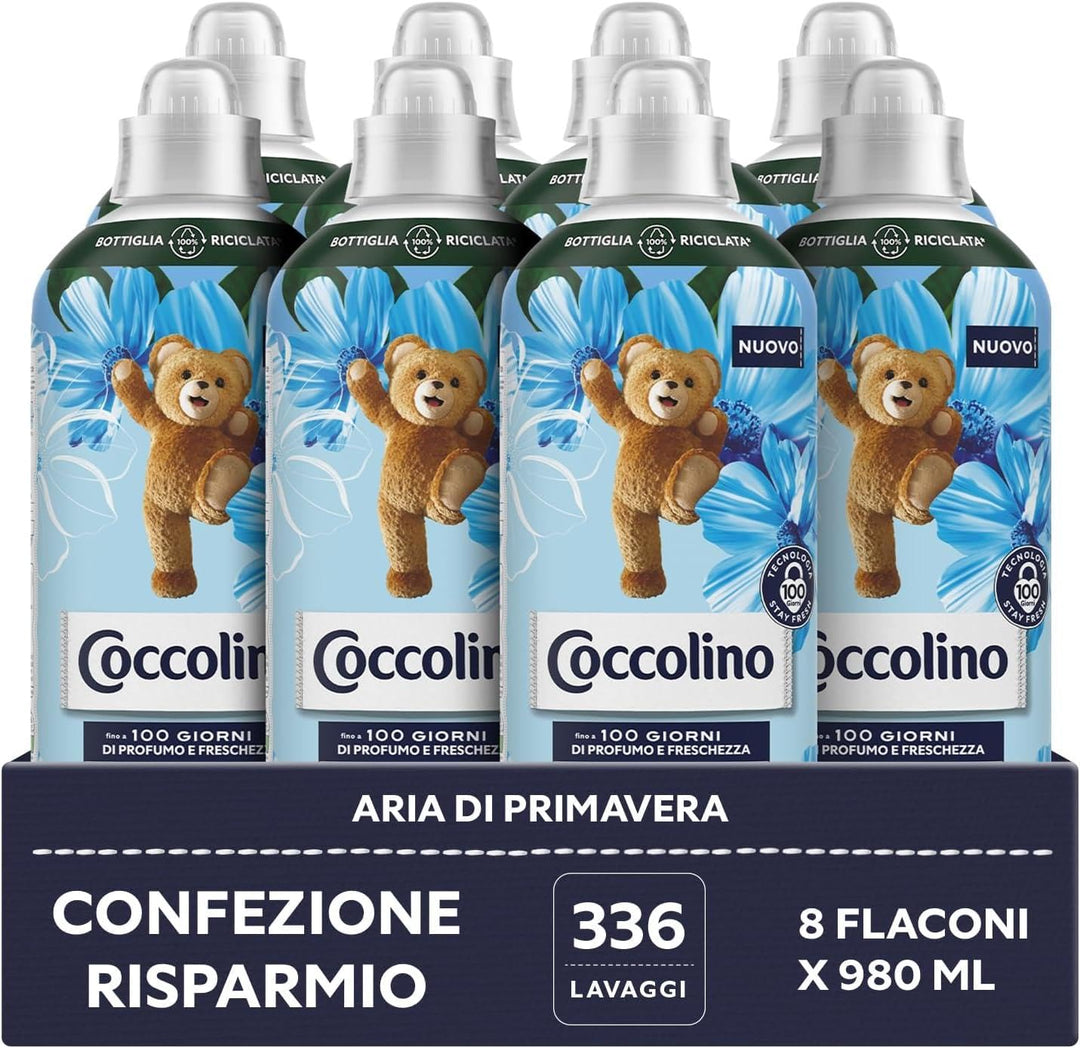 Coccolino Weichspülerkonzentrat für Frühlingsluft, Weichspüler mit Stay Fresh-Technologie, mit fruch