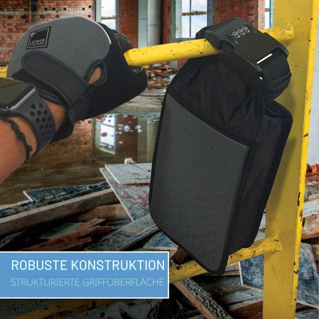 Lewis N. Clark Safebox Tragbarer Safe mit Anti-Diebstahl-Zahlenschloss und stossfestem Material zum