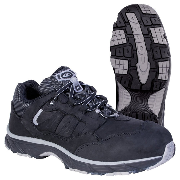 Cofra Sicherheitshalbschuhe New Ghost Black JV013-000 Sicherheitsschuhe S3 SRC, Grösse 45, 40-JV0130