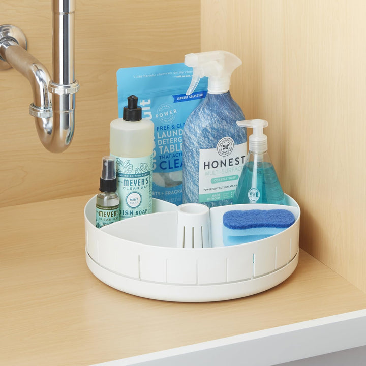 YouCopia 50264 SinkSuite Organizer für Waschbecken, Kunststoff, weiss SinkSuite Plattenspieler, Sink