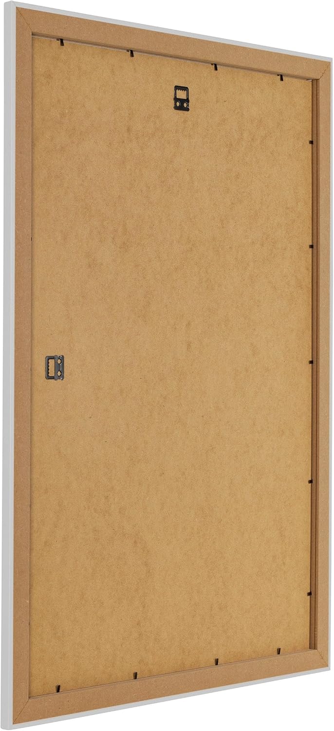 yd. Your Decoration - Bilderrahmen DIN A1 59.4x84 cm - Weiss Hochglanz - Bilderrahmen aus MDF mit Ac